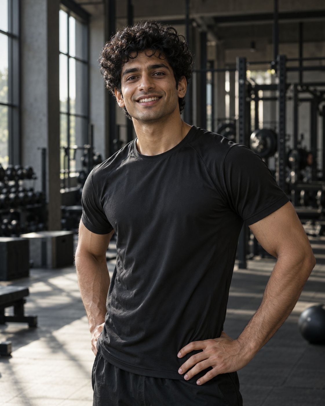 Generated portrait of Kabir Sethi, fictional REPFORM coach